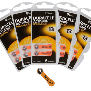 Baterie do aparatów słuchowych Duracell 13 op. 6 sztuk
