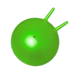 Piłka rehabilitacyjna Hopper z rogami 55 cm
